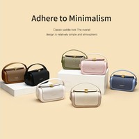Sac fourre-tout tendance en PU pour le commerce transfrontalier, nouveau modèle 2026, mini sac carré chic et luxueux, sac à bandoulière polyvalent et élégant pour femme