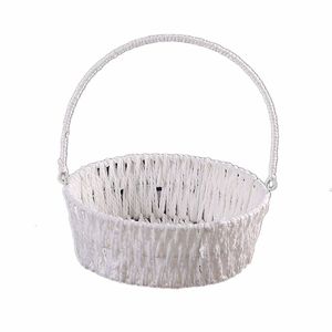 Wholesale Eco-Friendly Rectangle Modern White Spa Gift Basket with Handles <strong>for</strong> <strong>Women</strong> - Product Image 2