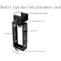 Premium Steel Construction Sturdy Non-slip Laptop Computer Tower Stand in Stock