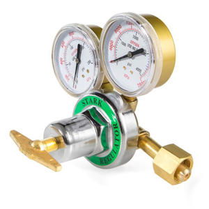 Kit de manomètres CGA540 pour oxygène et CGA300 pour acétylène avec régulateur de pression, modèle philippin pour soudage et découpe au GPL/propane - Product Image 1