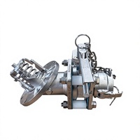 Vanne de fond combinée pour conteneur ISO pour le chargement et le déchargement de liquides en vrac
