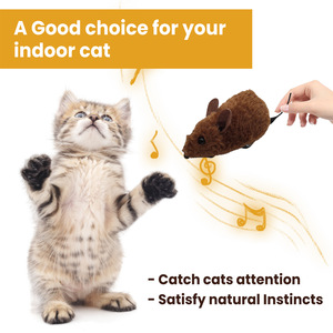 Juguete Interactivo Inteligente <span class=keywords><strong>para</strong></span> <span class=keywords><strong>Perros</strong></span> y Gatos con Sonido y Movimiento Realistas, Sensor Táctil, Juguete de Caza <span class=keywords><strong>para</strong></span> Aliviar <span class=keywords><strong>la</strong></span> <span class=keywords><strong>Ansiedad</strong></span> y Hacer Ejercicio - Product Image 3