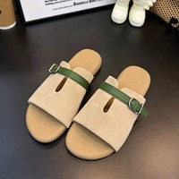 Nouvelles sandales d'été polyvalentes antidérapantes pour femmes, chaussures et pantoufles tendance