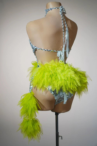 Novance Y3625 Groothandel Dameskleding Rugloze Jumpsuit Dames Pailletten Met Mesh Zoom Voor <span class=keywords><strong>Prom</strong></span> Voor Dans - Product Image 5