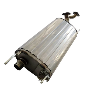 Pour Land Cruiser LX470 1998-2007 4.7L (UZJ100, 4.7L V8) Système d'échappement silencieux intermédiaire, tuyau d'échappement arrière, pièces automobiles USA - Product Image 4