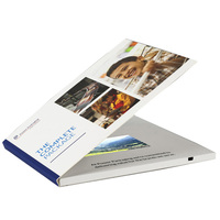 Carte papier personnalisée pour brochure vidéo chinoise faite maison taille facultative 4.3 5 7 10 pouces lcd affiche invitation de carte vidéo