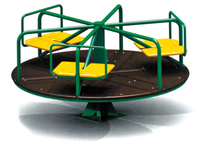 Manège pour enfants d'extérieur, chaise tournante de jardin