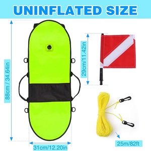 Gran oferta, boya marcadora de superficie de <span class=keywords><strong>buceo</strong></span> inflable de alta calidad, boya de <span class=keywords><strong>buceo</strong></span> en el <span class=keywords><strong>mar</strong></span>, entrenamiento flotante para apnea oceánica - Product Image 4