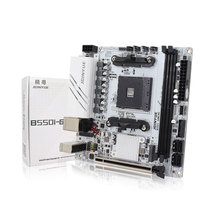 Nouvelle carte mère JINGYUE B550I Mini-ITX AM4 double M.2 DDR4 double PCIe 4.0 graphismes intégrés 64 Go pour PC de jeu AMD SATA