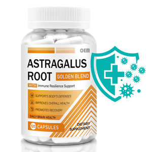 แคปซูลรากแอสตราแกลส์ สารสกัดจากรากบริสุทธิ์คุณภาพสูง แคปซูลวีแกน ธรรมชาติ แบบดั้งเดิมของจีน บรรจุภัณฑ์สำหรับใช้ทุกวัน - Product Image 1