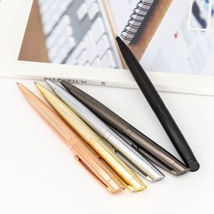 Thin Personalized Logo Office Pen Stylo Mew Model Ball <b>Roller</b> Metal Pen 1.0mm Writing Width Sports Novelty Sports - Product Image 4
