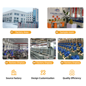 ZHULANG YE3-80M2-4 0.75KW 380V 50HZ 1500RPM 3 상 비동기 유도 밀폐형 알루미늄 쉘 AC 모터 B3/B5/B35 - Product Image 5