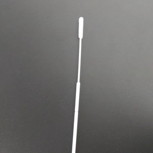 Hisopo de Recolección de Muestras Desechable de Plástico Blanco MJ, Venta Caliente, OEM, 100 Unidades/Paquete, Taiwán - Product Image 2