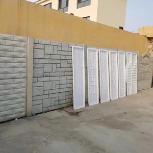 Nhựa 3D bảng tường khuôn ngoài trời trang trí bê tông đúc sẵn tường khuôn hàng rào hình thức bền xi măng hàng rào tường tấm khuôn - Product Image 3