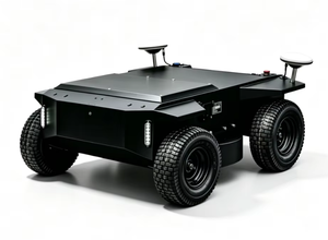 Cortacésped robótico inteligente totalmente eléctrico, 4WD con giro cero, ancho de corte de 79 cm, 2 horas de autonomía, navegación automática para el cuidado del césped de jardines y huertos. - Product Image 2