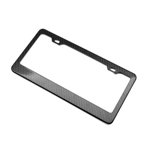 Factory Direct Customized Size Carbon Fiber Aluminum Alloy <b>Car</b> <b>Number</b> License <b>Plate</b> Frame License <b>Plate</b> <b>Holder</b> - Product Image 4