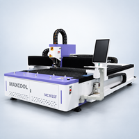 Machine de découpe laser fibre CNC 1530 à table ouverte pour tôles métalliques