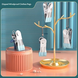 Pince <span class=keywords><strong>à</strong></span> <span class=keywords><strong>linge</strong></span> multifonctionnelle en acier inoxydable, épaissie, haute élasticité, sans couture, antidérapante, vente en gros d'usine - Product Image 2