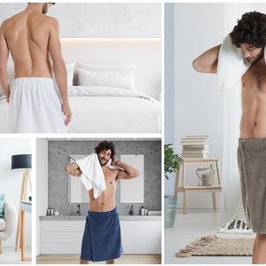 <span class=keywords><strong>Serviette</strong></span> <span class=keywords><strong>de</strong></span> bain pour <span class=keywords><strong>homme</strong></span> avec poche en coton à séchage rapide pour sauna, salle <span class=keywords><strong>de</strong></span> sport, piscine, plage, spa, salle <span class=keywords><strong>de</strong></span> <span class=keywords><strong>douche</strong></span> - Product Image 2