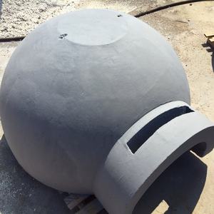 Zibo Longketer Harga Pabrik Tanah Liat Tahan Api Wood Fired Precast Pizza Oven - Product Image 2