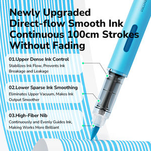 Pennarelli Acrilici Liquidi Mideer OBM, <span class=keywords><strong>Disegno</strong></span> a Linea Lunga, Asciugatura Rapida, Senza Alcool, con Portapenne a Griglia e Astuccio - Product Image 2