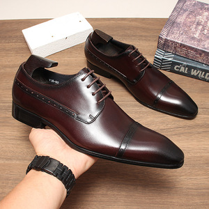 Nouvelles Chaussures Oxford en Cuir Imperméables Artisanales de Luxe Décontractées Britanniques pour Hommes, Modèle Evergreen, à Enfiler, Formelles, pour Mariage et Bureau - Product Image 5