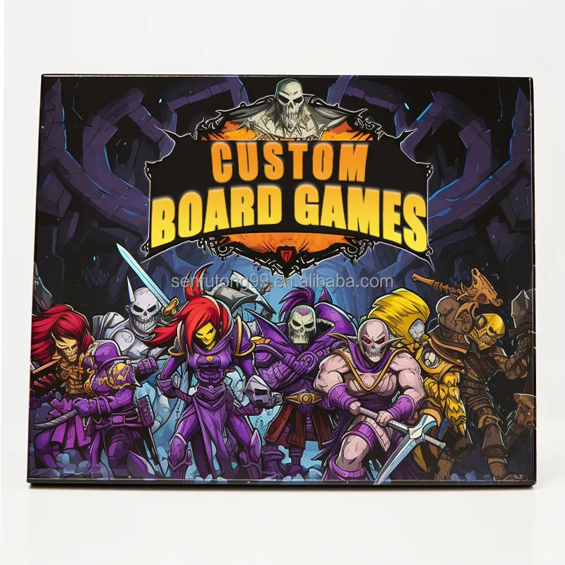 Senfutong top quality professional custom logo board games for adults and kids educational