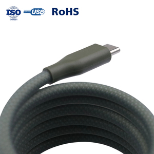 สายชาร์จ 240w รุ่น<span class=keywords><strong>ล่าสุด</strong></span> พร้อมที่วางโทรศัพท์และส่งข้อมูล, สายชาร์จเร็ว 5A แบบถัก USB C พร้อมที่วางโทรศัพท์ - Product Image 6