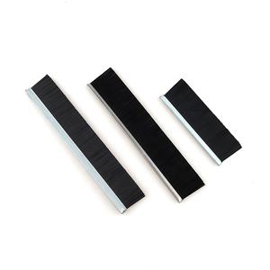 Industriële Kast Deur Bodem Afdichting <span class=keywords><strong>Strip</strong></span> Borstels Aluminium <span class=keywords><strong>Nylon</strong></span> Vlamvertragende Anti-Statische - Product Image 4