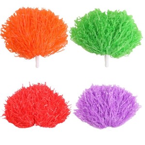 体育大会応援用マットカラーPE素材ダブルホールフラワーボールハンドルダブルコントロールプルプロップス - Product Image 5