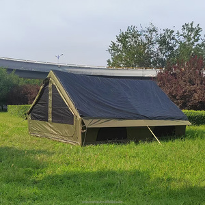 Luxury 12㎡ Inflatable Camping <b>Tent</b> Large Space <b>Waterproof</b> UV-Resistant with 4m Awning & Chimney Opening for Family Outdoor - Product Image 4