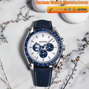 Reloj de Cuarzo de Lujo para Hombre, de Alta Calidad, Fabricante Personalizado, Venta al Por Mayor, Caja de Acero Inoxidable, Cristal de Zafiro, Montre - Product Image 1