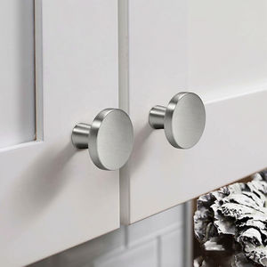 モダンな亜鉛合金キャビネットハンドルノブワードローブドアキッチン引き出しフィンガー引きキッチンキャビネット外装家具用 - Product Image 2