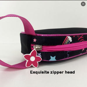 नए आगमन 3 टुकड़े यूनिकॉर्न बच्चों के साथ ट्रोली बैग, दोपहर के भोजन बैग पेंसिल केस के साथ छात्र स्कूल बैकपैक - Product Image 4