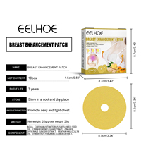 Patch de soin des seins naturel au gingembre Patch compact raffermissant et lifting pour l'élargissement des seins 10 pièces