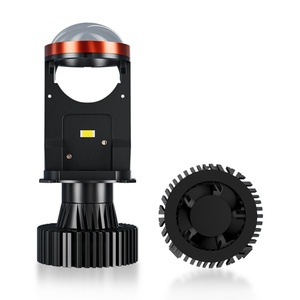 Phare LED H4 avec projecteur à lentille Y7D, lampe LED auto 6000K, ampoule de phare de voiture pour systèmes d'éclairage automobile - Product Image 1