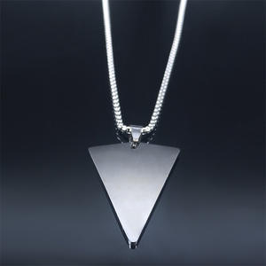 Collar de cadena de adivinación Abracadabra talismán de acero inoxidable para hombre colgantes <span class=keywords><strong>Abraxas</strong></span> collares joyería oculta Collier (NL510) - Product Image 4