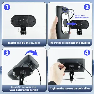 6.25inch Xe máy <span class=keywords><strong>GPS</strong></span> Navigator với Carplay & Android tự động di động không thấm nước Thiết bị định vị - Product Image 5