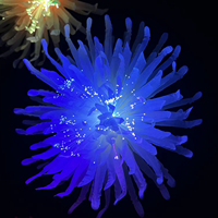 Lumière LED IP65 à brancher, énergie solaire, fibre optique, fleur artificielle, chrysanthème, éclairage décoratif pour événements, paysage, multicolore