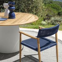 Ensemble de meubles de table et de chaises d'extérieur modernes pour restaurant, tables à manger, meubles de jardin, chaises pour événements