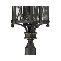 Lampe de poteau de jardin LED imperméable de style européen antique à haut lumen pour la décoration de jardin et de pelouse