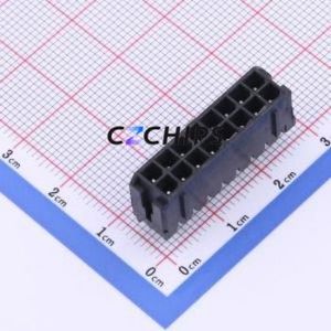 HC-MX3.0-2*8A Wire-to-Board Pin Header Through hole Component (THT),P=3mm Connector 2x8P 3mm Through Hole Micro-Fit (MX 3.0) - Product Image 1