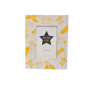 Hawaii loạt thiết kế mới chất lượng tốt nhất tùy chỉnh bán buôn hình chữ nhật màu trắng khung ảnh bằng gỗ - Product Image 4