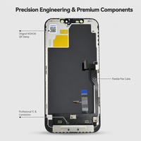 Écran OLED de remplacement de qualité supérieure pour iPhone 12 Pro Max, numériseur tactile de grade A, prix d'usine, vente en gros