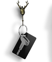Real Time Tracking GPS Key Wallet Chain Locator Anti Lost Student ID Card 2G GPS Tracker Sim Card GSM OEM Alarm Tag