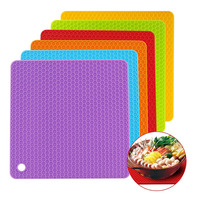 Tapis de séchage multifonction en Silicone, étanche, antidérapant, Durable, polyvalent, supports pour pots chauds, tapis de séchage
