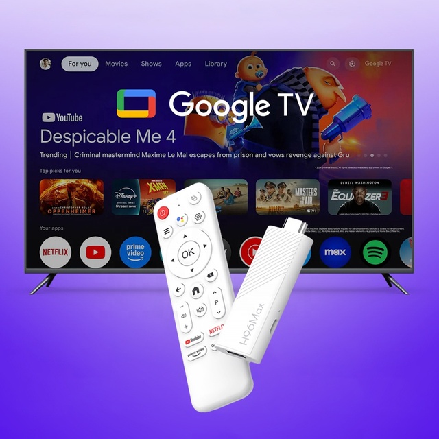 Wholesale 2026 H96 MAX H313 Dongle Quad Core 4K Streaming Device Internet Ott USB Premium Smart Google Android 14 Fire TV Stick