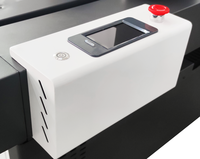 Pegatina de caja de papel digital Teneth PVC A2,A3,A4 hoja de corte de etiquetas de tamaño medio y plotter de corte completo máquina plana