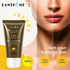 Crema Aceleradora de Bronceado Instantáneo para Interiores, Bronceador Corporal y <span class=keywords><strong>Facial</strong></span>, Autobronceador sin Sol, Crema para Solárium - Product Image 4