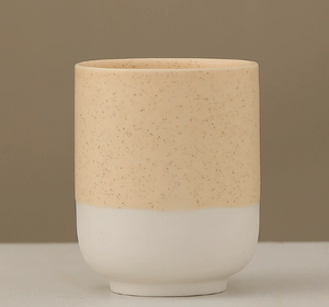 Taza de Té de Cerámica Japonesa de Cerámica Gruesa con Logotipo Personalizado de Fábrica, Taza de Té de Terracota sin Asa, Taza de Café Árabe - Product Image 5